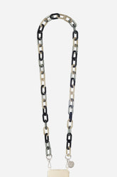 Celine Black Phone Chain